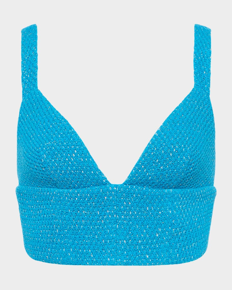 L'Agence Castalia Knit Bra Top | Neiman Marcus
