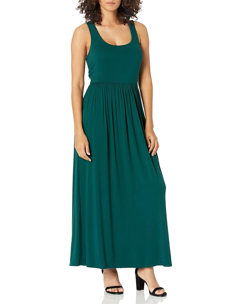 Amazon Essentials Women's Tank Waisted Maxi Dress (Available in Plus Size) | Amazon (US)