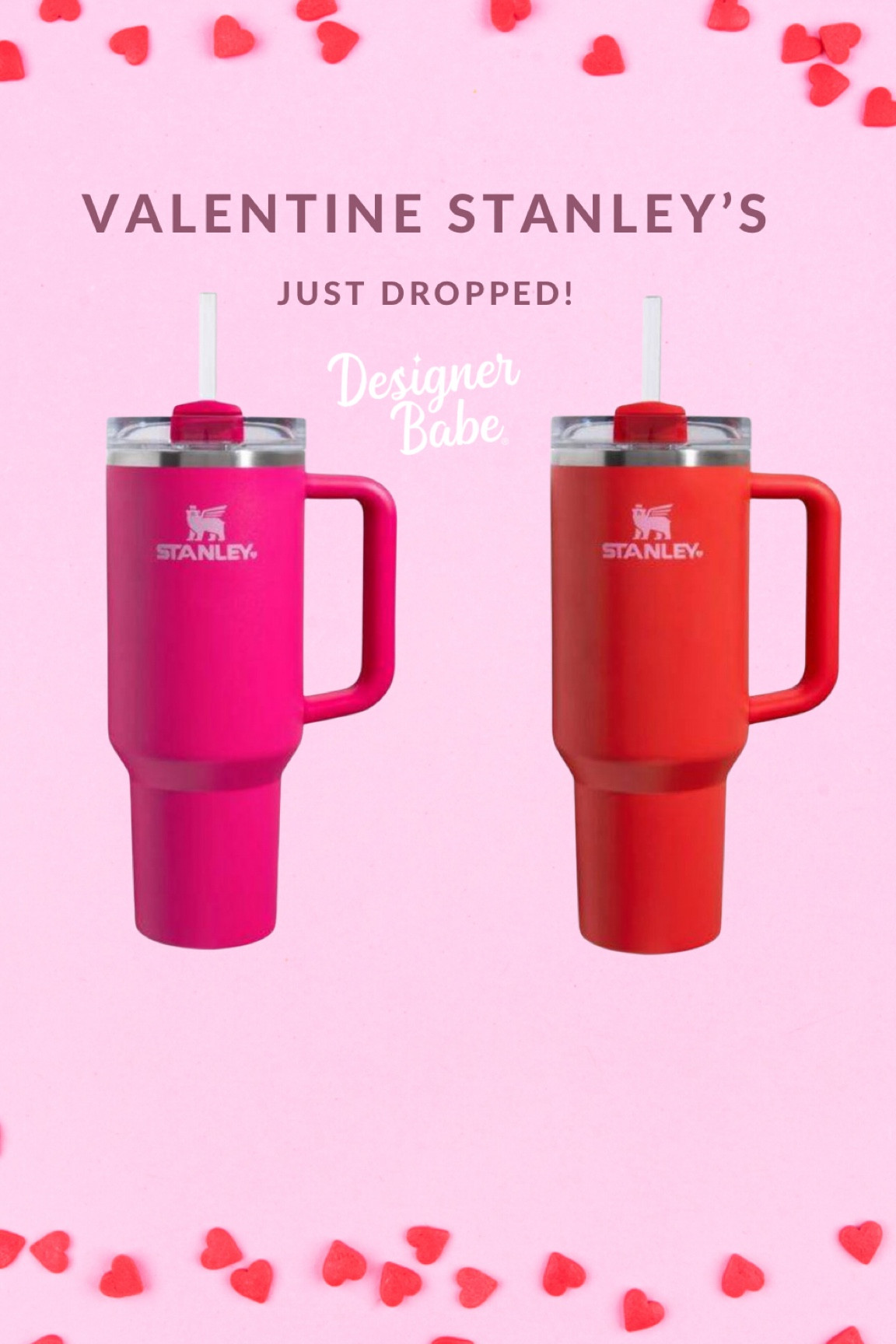 Valentine’s collection from Stanley! Has heart on them! ❤️🩷