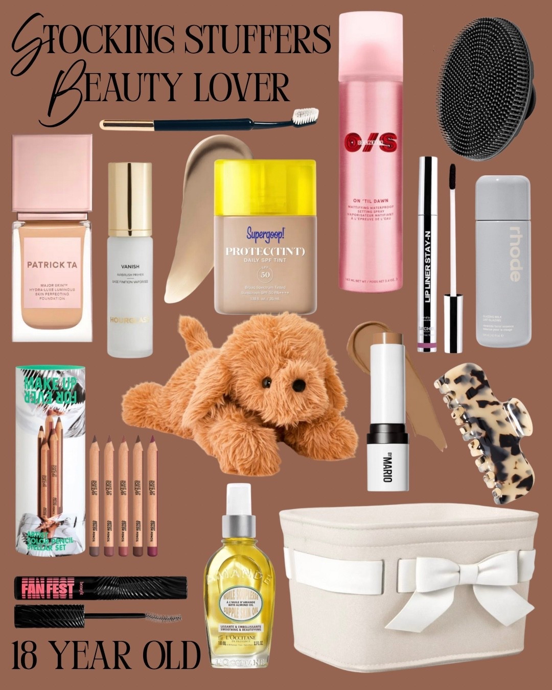 Beauty stocking stuffers. This was curated by my 18 year-old.

#LTKGiftGuide #LTKBeauty #LTKSaleAlert