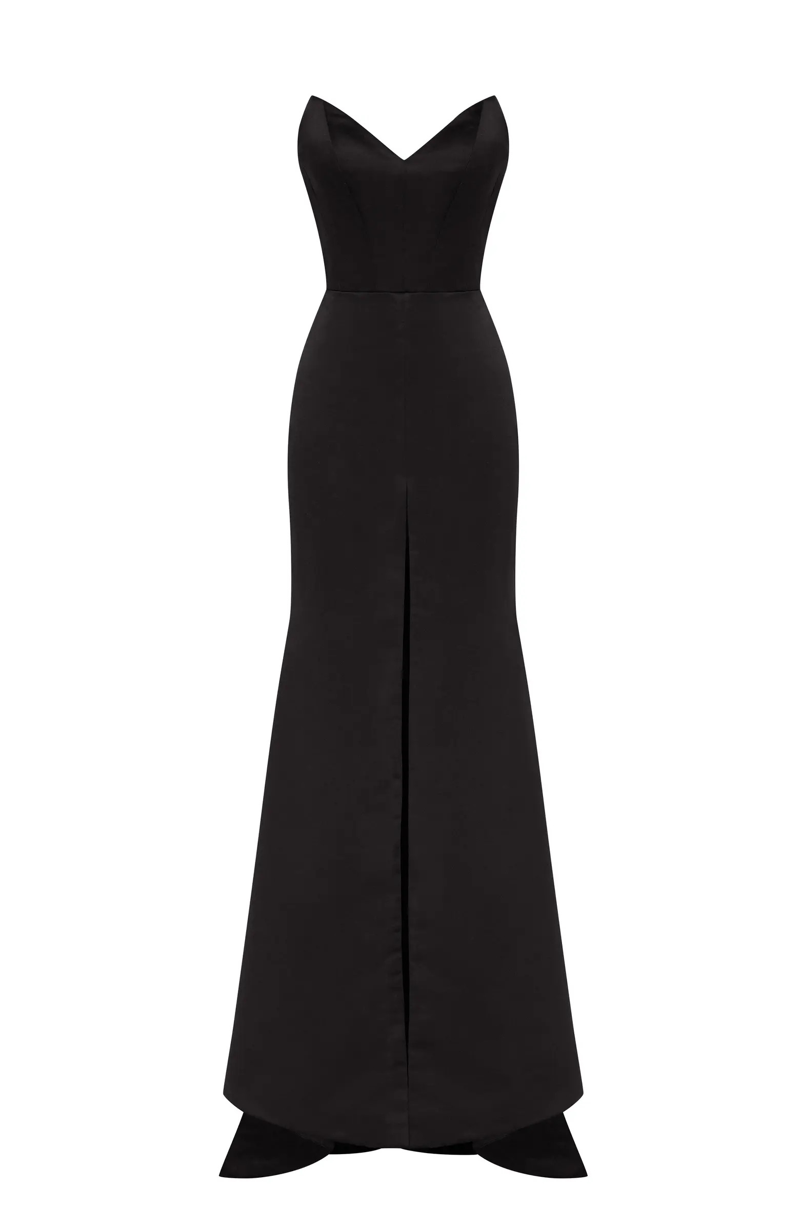 Milla Black Elegant Strapless Trumpet Evening Gown | Nordstrom | Nordstrom