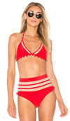 Click for more info about Tularosa Nina Bikini Top in Cherry Bomb