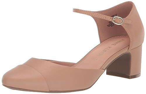 Anne Klein Women Pizetta Dress Heels, Tan, 9.5, M | Amazon (US)