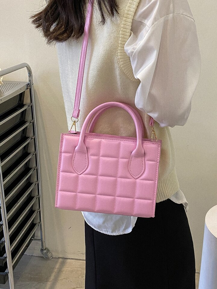 Quilted Square Bag | SHEIN