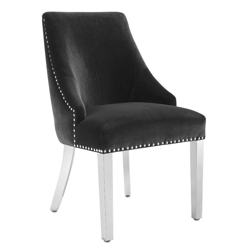 Kinzie Tufted Velvet Upholstered Side Chair (Set of 2) | Wayfair North America