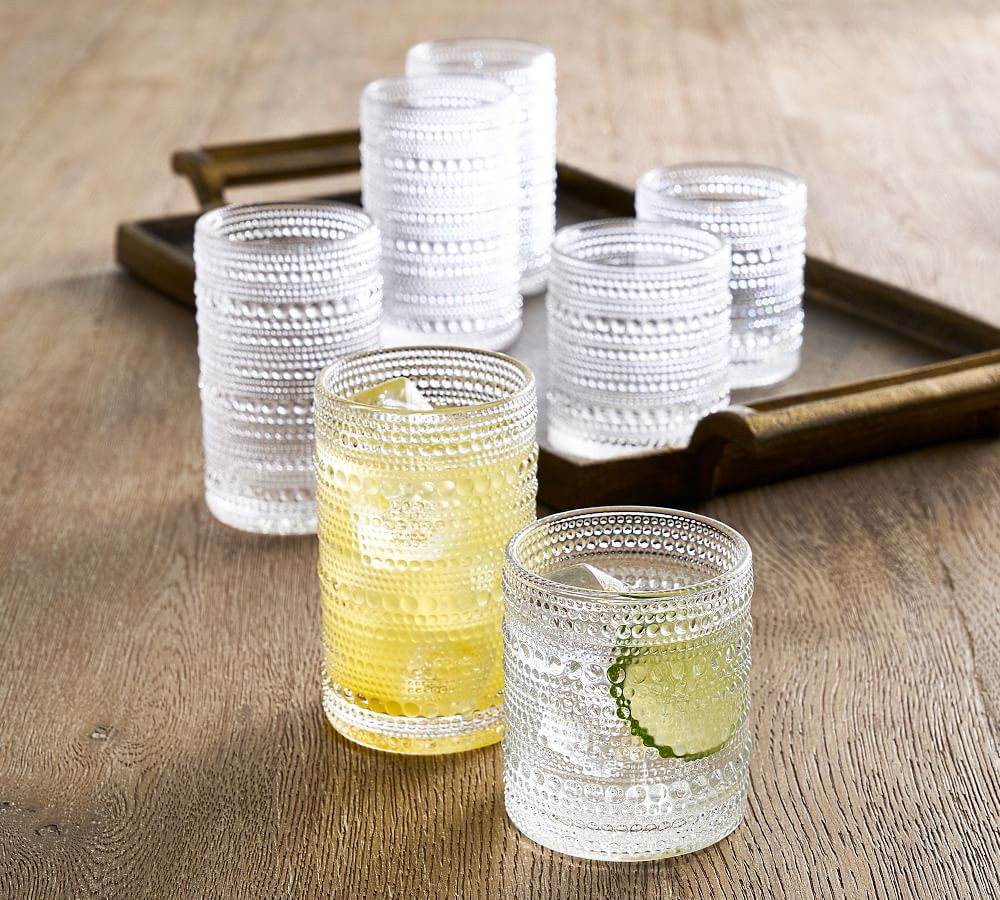 Jupiter Hobnail Drinking Glasses | Pottery Barn (US)