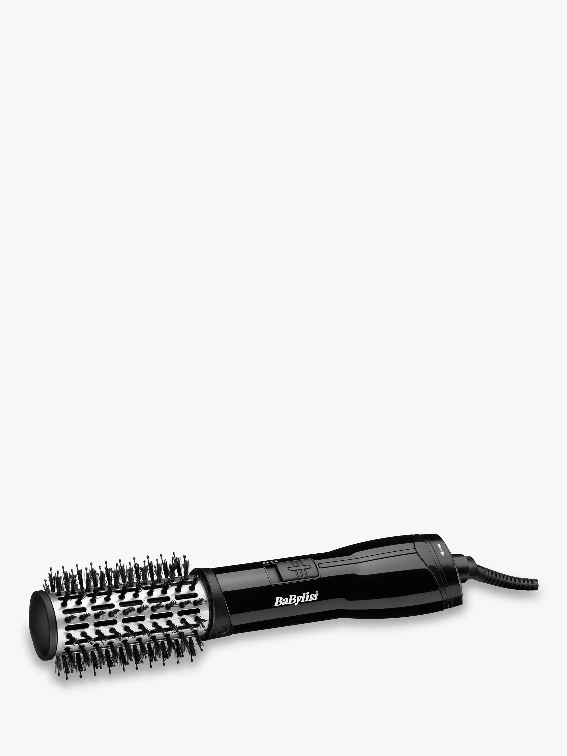 BaByliss Flawless Volume Hair Dryer Brush, Black | John Lewis (UK)