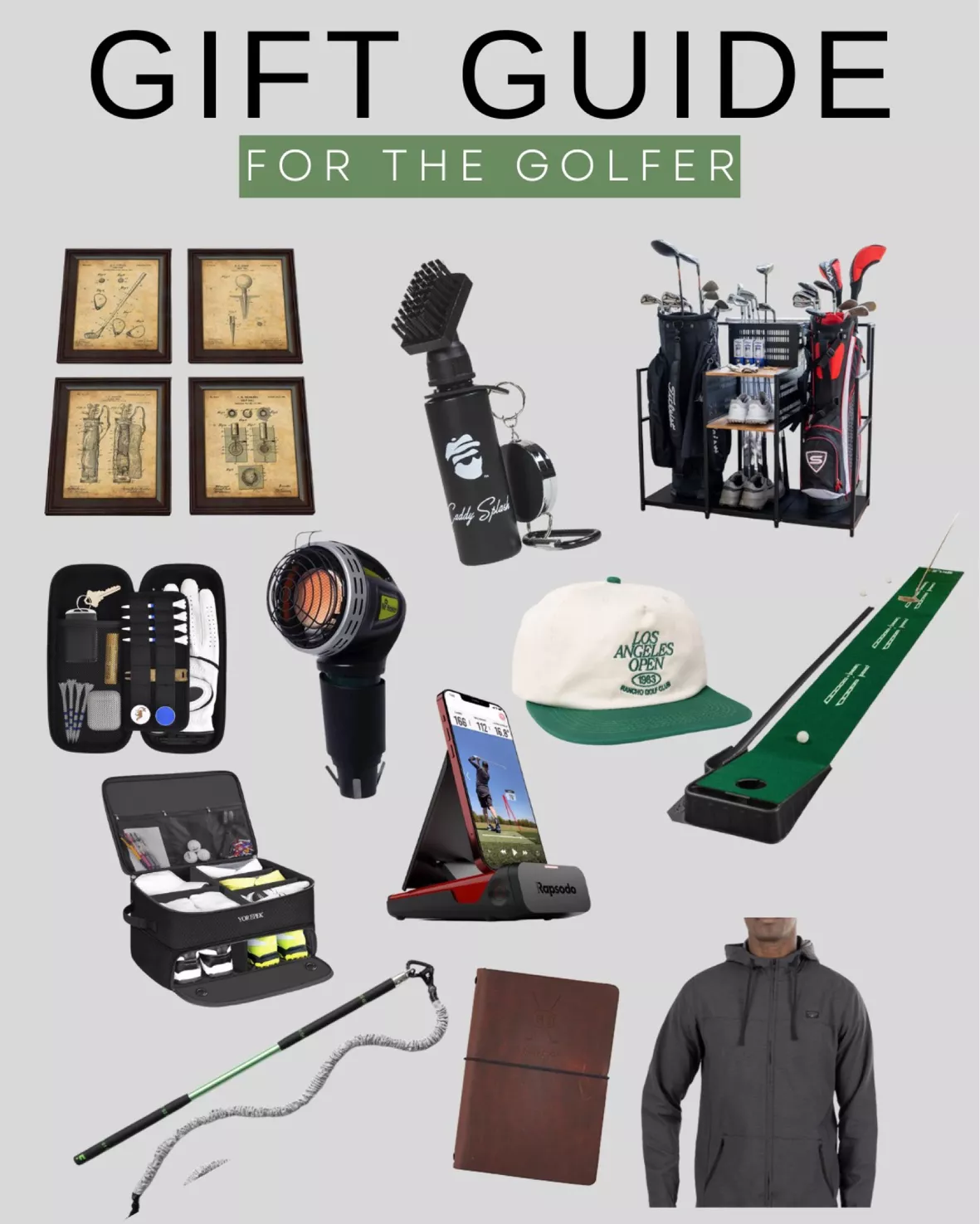 Golf Gifts & Gallery Portable Mini Golf Cart Fan
