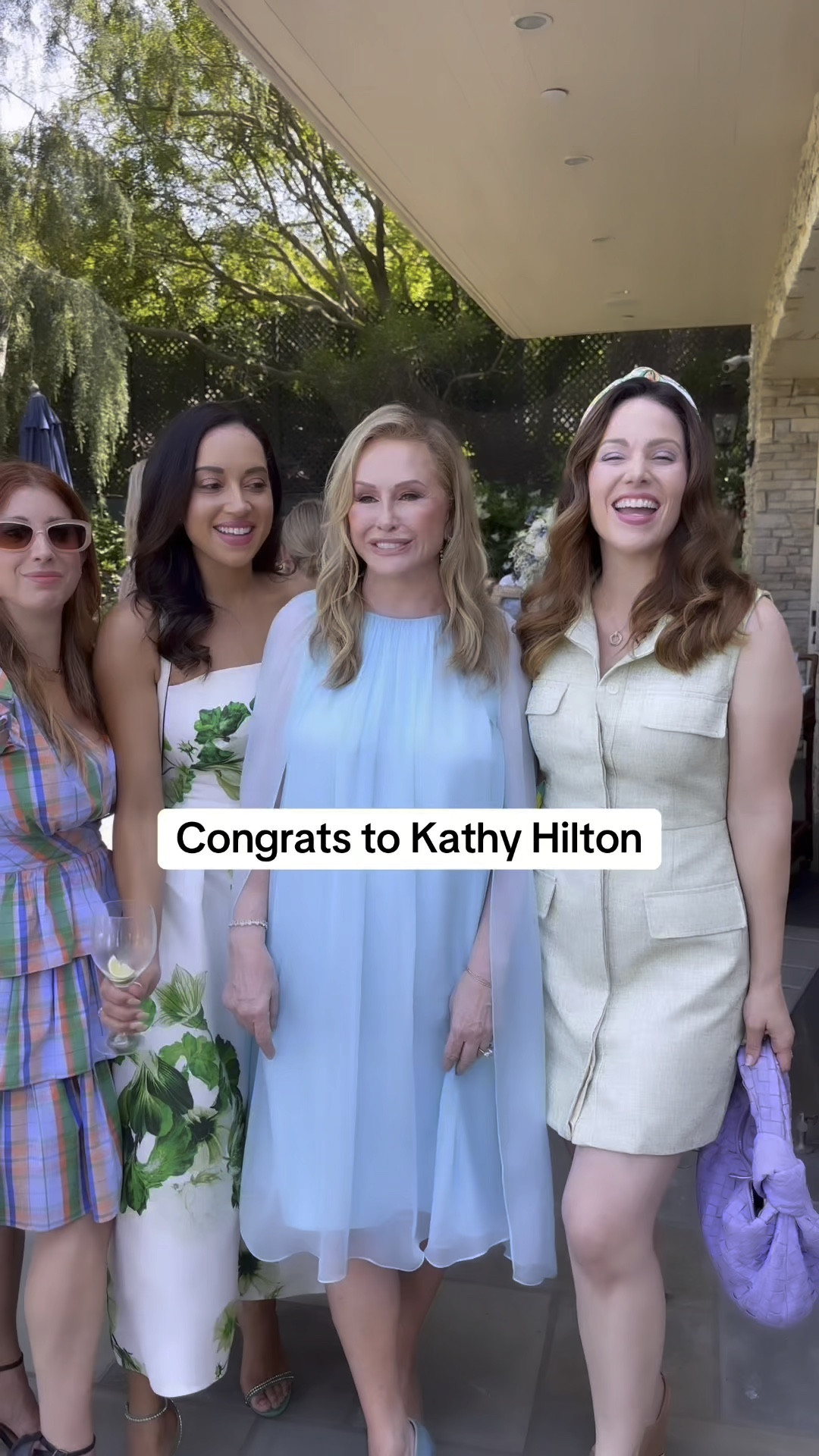 Celebrating at Kathy & Nicky Hilton’s Ruggable launch party!  Kathy is the absolute QUEEN of entertaining - her Bel Air home is stunning, and her gracious hospitality is next-level.

And can we talk about the rugs?! Kathy and Nicky designed a collection of 10 timeless, WASHABLE rugs with Ruggable - a total game-changer for moms (you know my mom and I were ALL about that!). Between the amazing guest list, the gorgeous florals, the delicious food spread, the stunning decor, and of course, these incredible rugs, it was an afternoon I won’t soon forget.  Already planning where to put mine in my house! 
.
.
 #RuggablexTheHiltons #KathyHilton #NickyHilton #ruggable #parishilton #rhobh #belair #thehiltons #eventdesign

#LTKFamily #LTKHome #LTKVideo