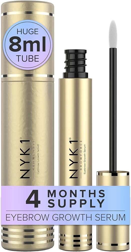 INCREDIBLE BrowForce Eyebrow Growth Serum For Thicker Brows (8ml) Eyebrow Serum To Grow Brows For... | Amazon (US)