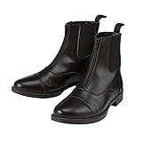 One Stop Equine Shop Ricki Women's Zip-Up Equestrian Riding Paddock Boots, Black 7 | Amazon (US)