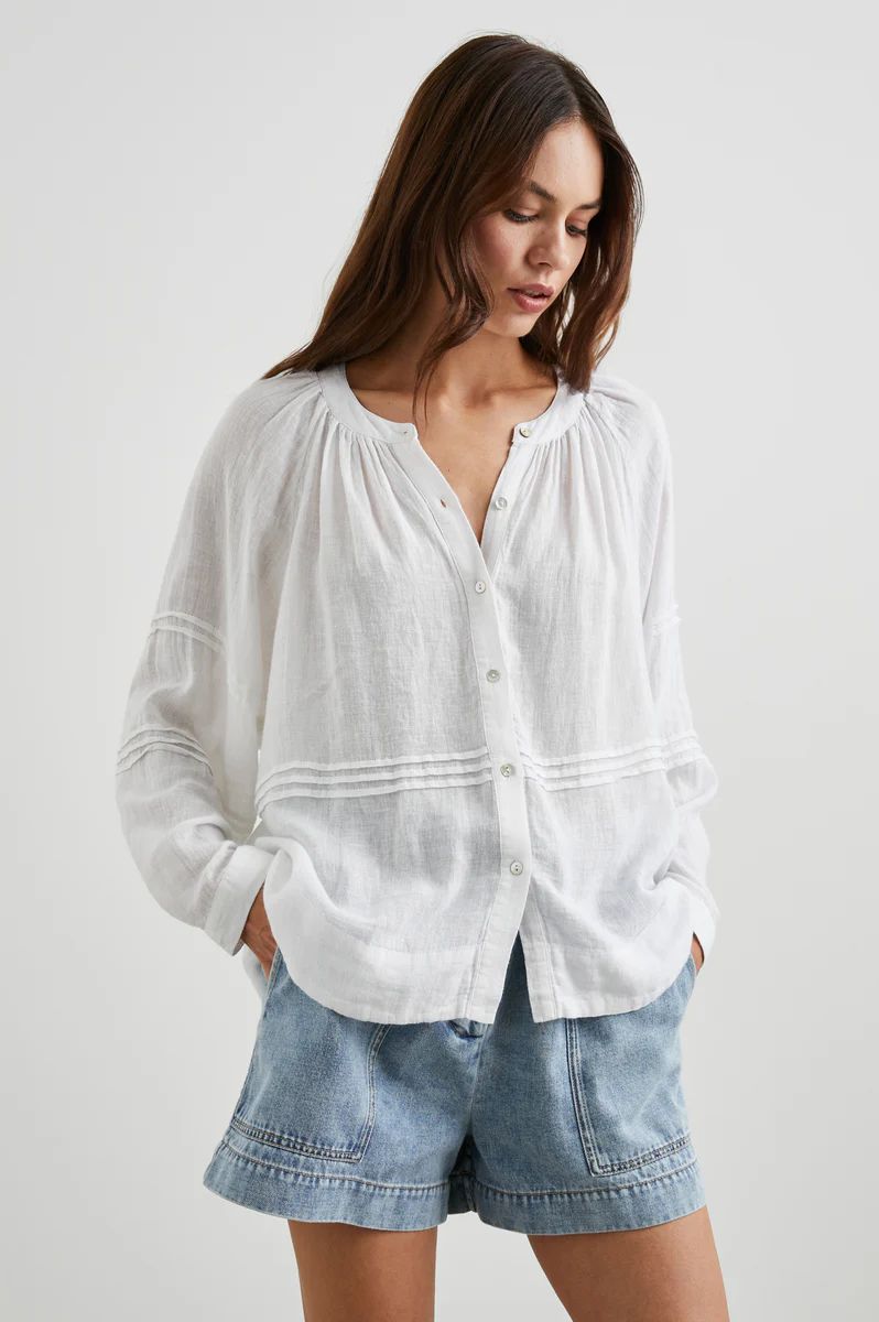 FRANCES TOP - WHITE | Rails