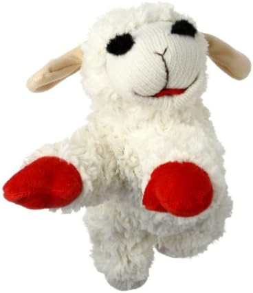 Multipet Lambchop Plush Dog Toy 10" with Squeaker | Amazon (US)