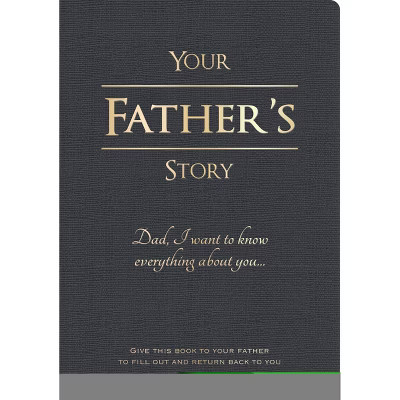 Your Father's Story Lined Journal Black - Piccadilly | Target