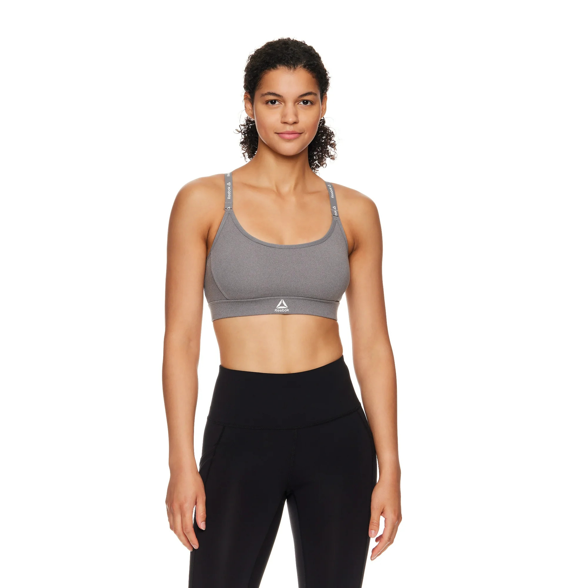 Reebok Women's Low Impact Favorite Bra with Removable Cups, Sizes XS-XXXL | Walmart (US)