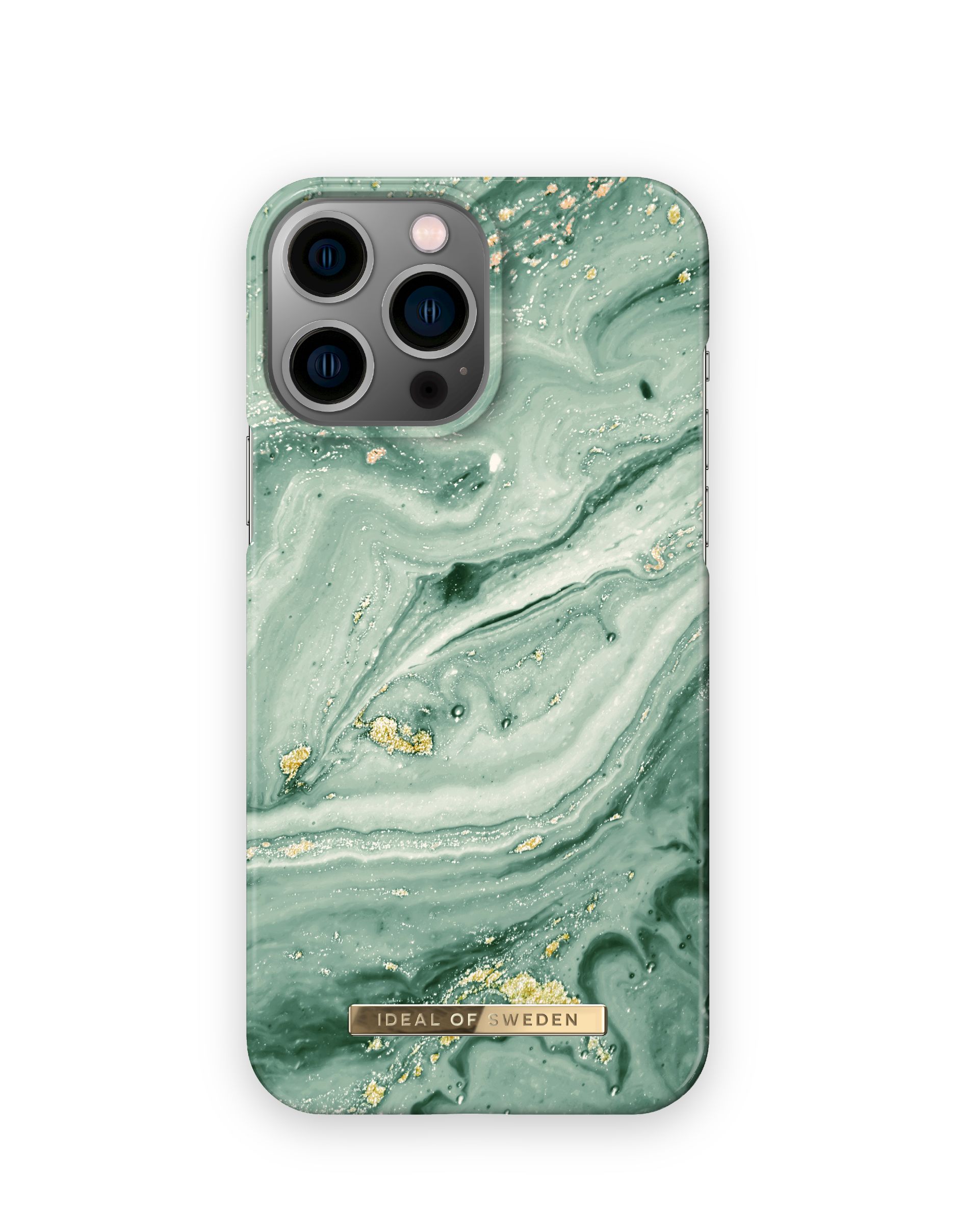 Fashion Case iPhone 13 Pro Max Mint Swirl Marble | phone_cases from IDEAL OF SWEDEN | iDeal of Sweden (UK)