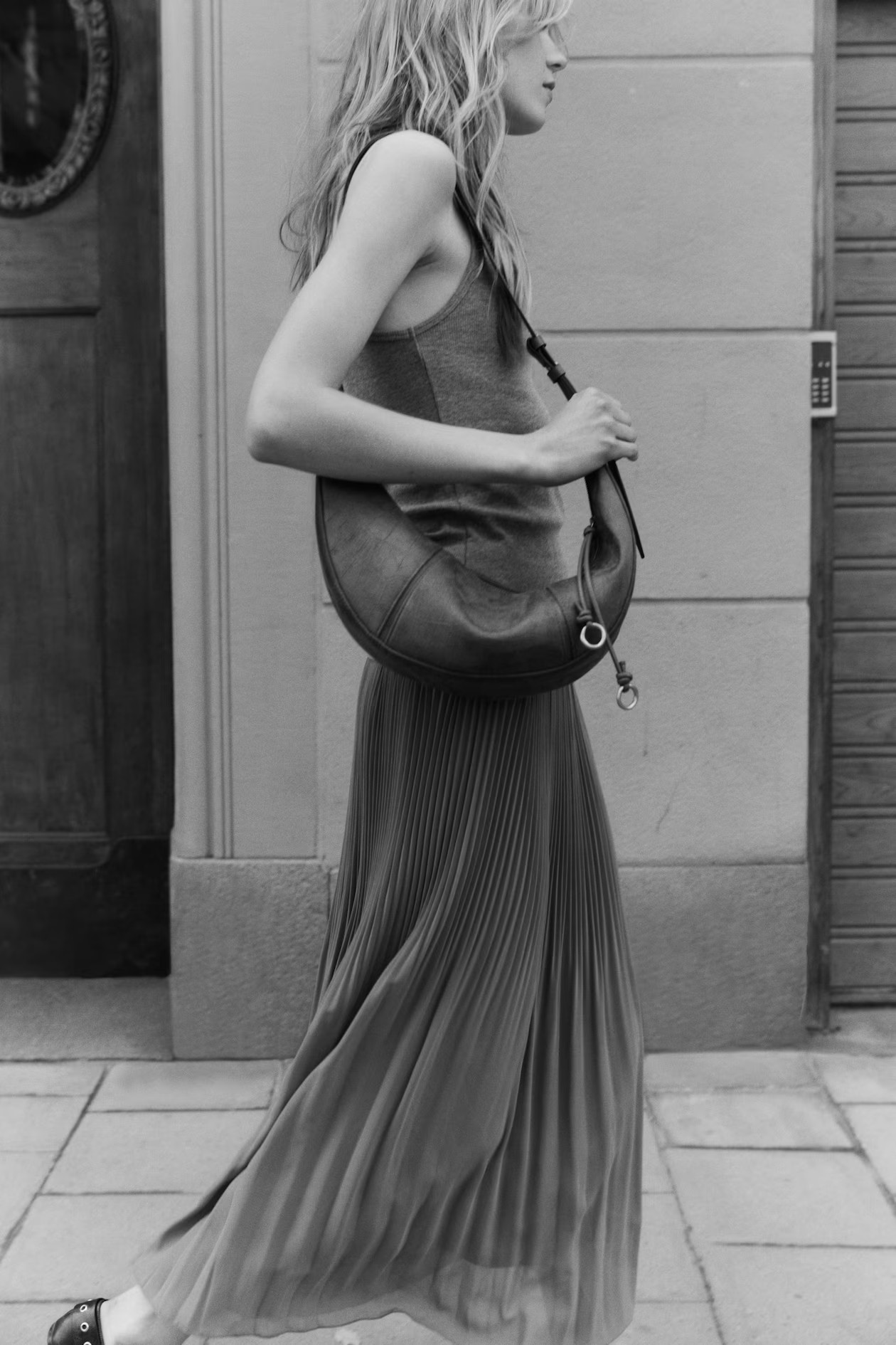 Pleated Chiffon Skirt | H&M (US + CA)