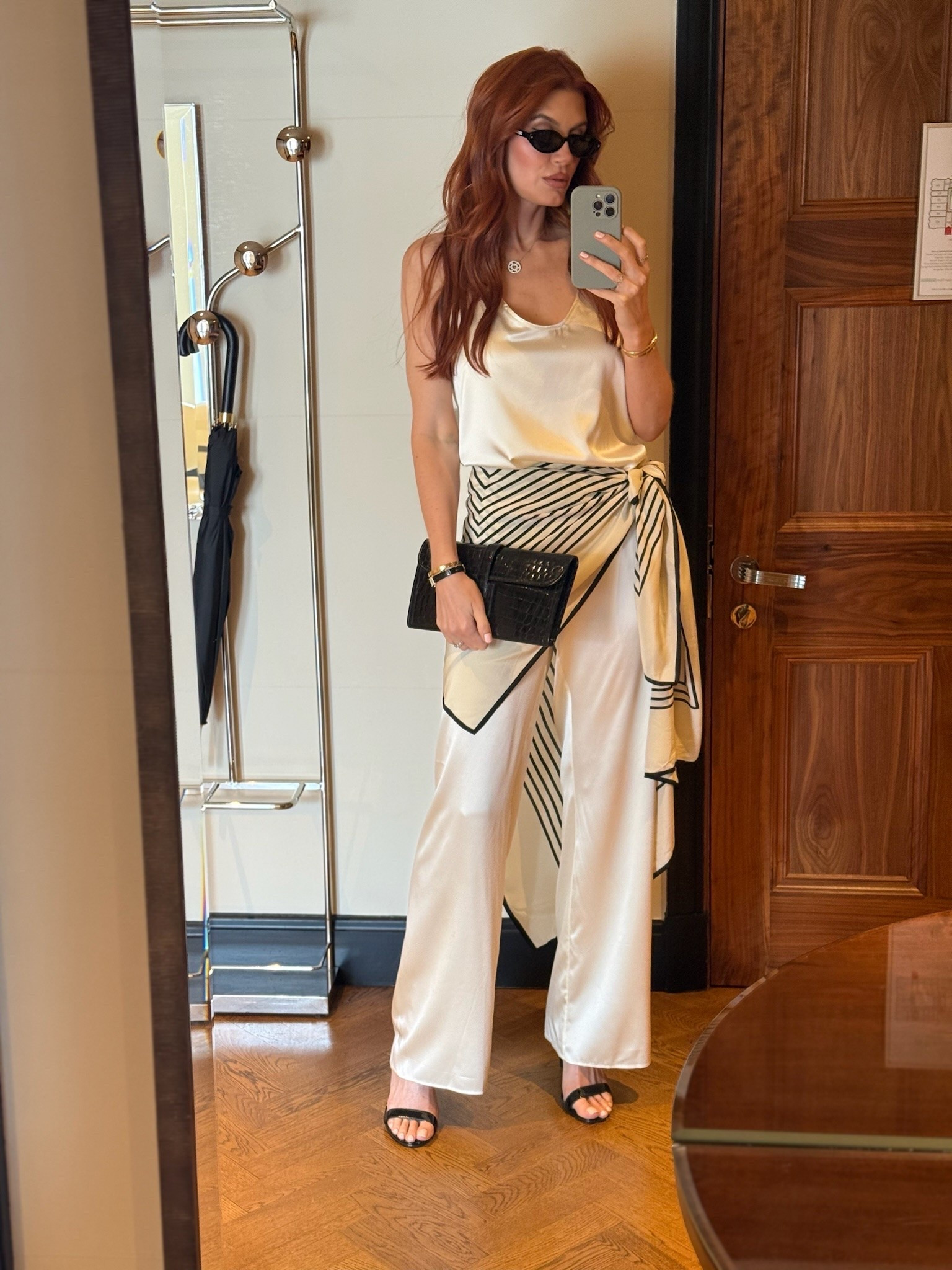 The final look. Love the way it turned out. So chic, and one I’ll be wearing on repeat all summer long. I also picked up the matching shorts so I can mix and match.

#LTKootd #LTKgrwm #LTKWorkwear