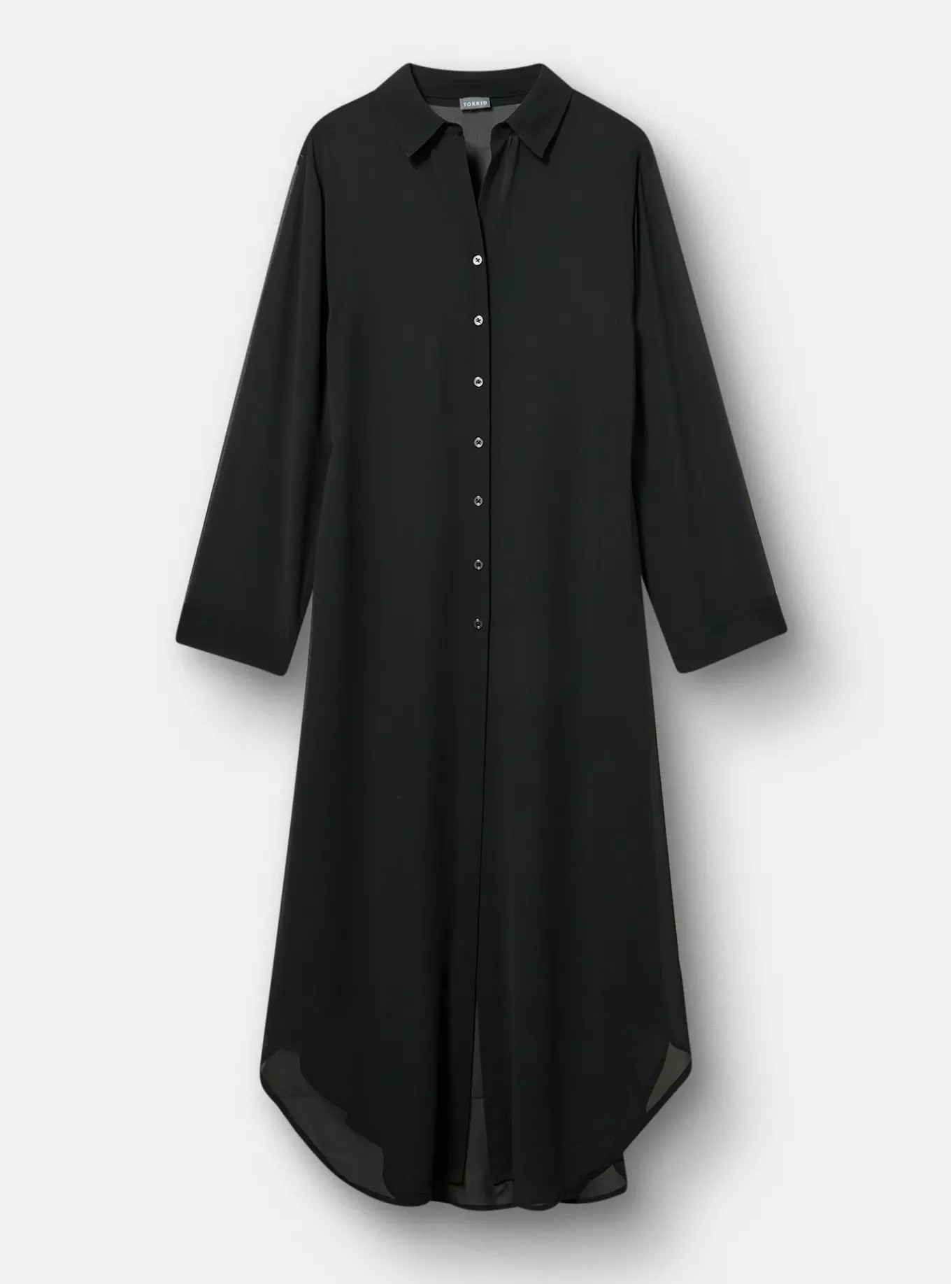 Maxi Button Through Swim Cover-Up | Torrid (US & Canada)