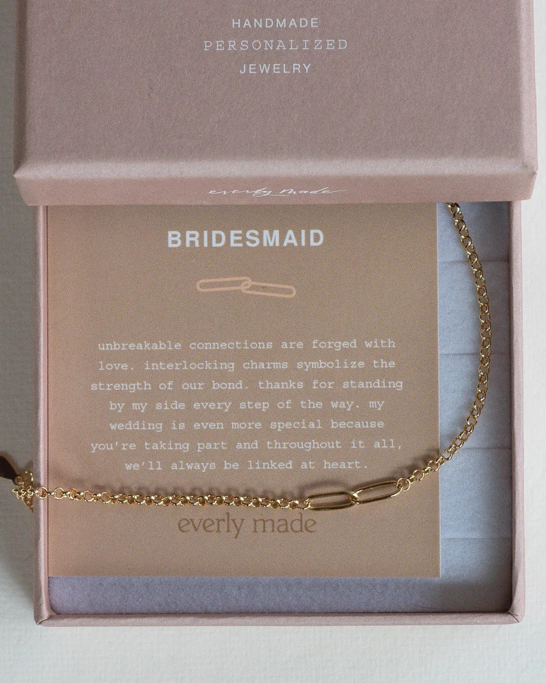 Bridesmaid Bracelet, Bridesmaid Gift, Will You Be My Bridesmaid Gift, Junior Bridesmaid Gift, Bri... | Etsy (US)