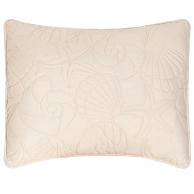 The Lakeside Collection Quilted Shell Bedspread Ensemble - Standard Sham,Taupe | Target