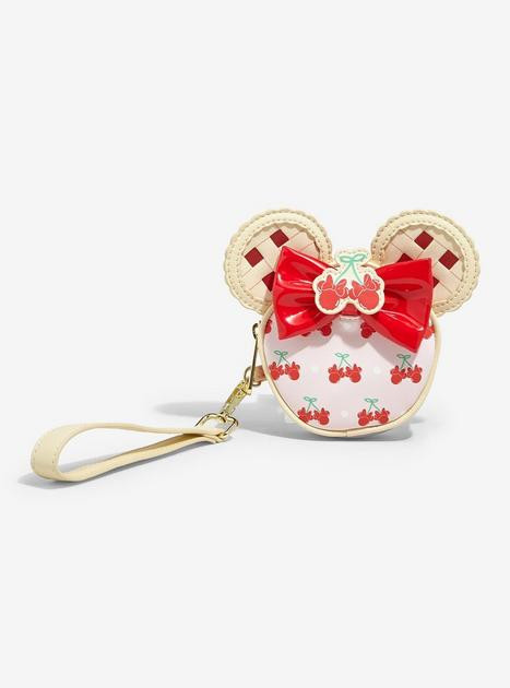Loungefly Disney Minnie Mouse Cherry Pie Ears Figural Coin Purse - BoxLunch Exclusive | BoxLunch