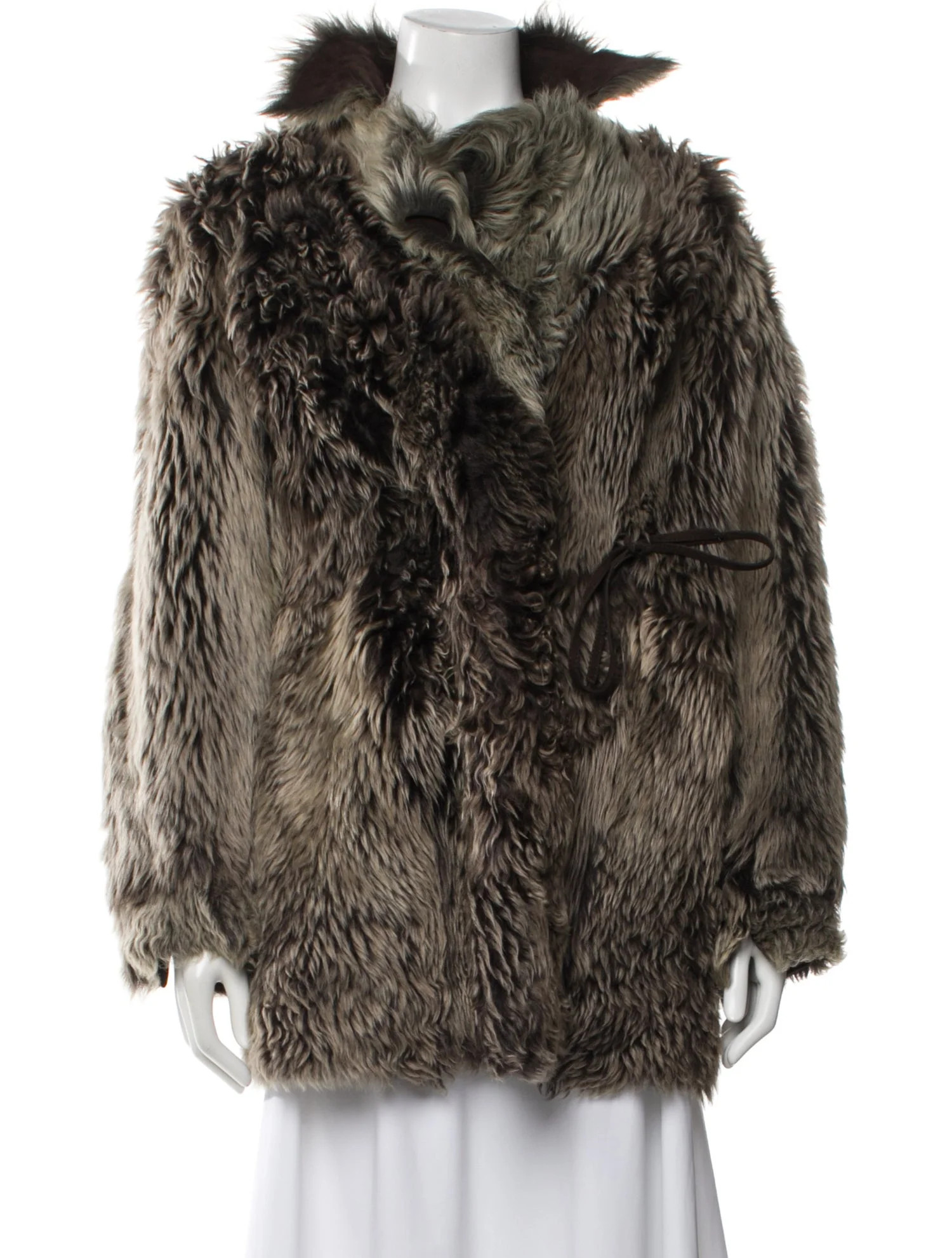 Fur Faux Fur Fur Coat - Brown Coats, Clothing - FUR65463 | The RealReal | The RealReal