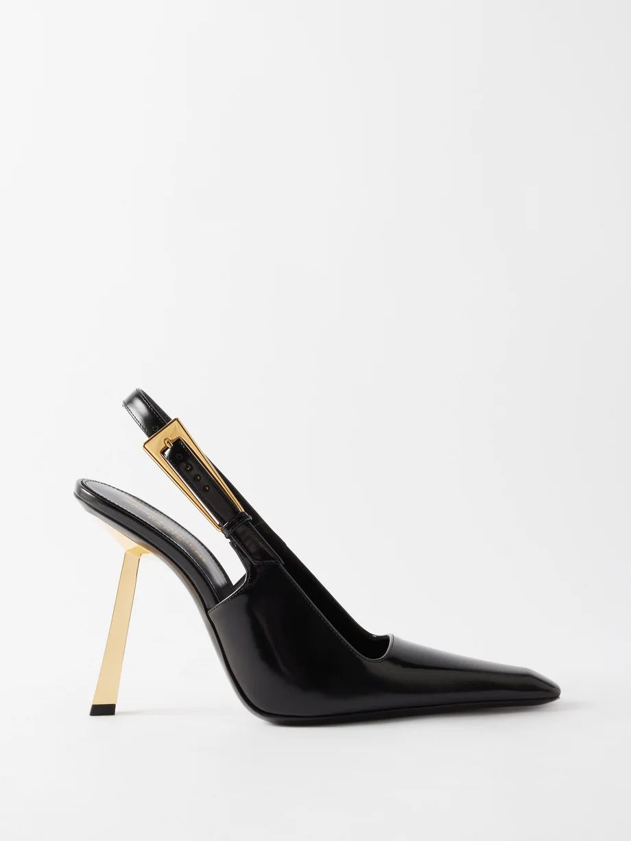 Lee 110 buckled leather pumps | Matches (US)