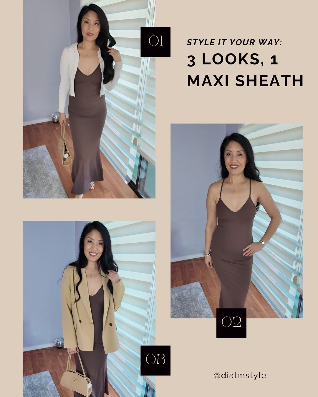 ✨ One Dress, Three Moods ✨

The Target Women’s Maxi Sheath Dress (a flawless SKIMS dupe!) is the definition of versatile chic. Style it solo for sleek minimalism, layer with light neutrals for an elevated everyday vibe, or add a tan crepe blazer for a power-polished finish. 👗✨

Shop the full look on LTK ⤵️ 

 #LTKParties #LTKBeauty #LTKWorkwear