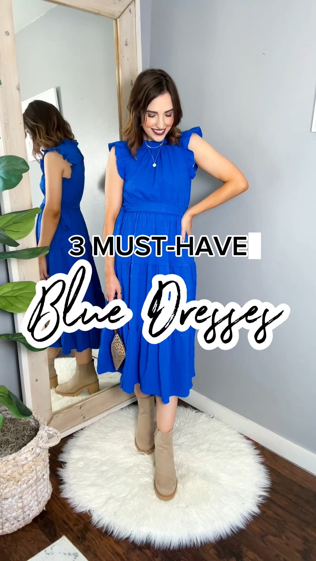 Dresses TTS - I wear a slip under which I also linked. 

Blue dress, modest dress, wedding guest dress, Shein dress, church dress, teacher outfit, affordable dress, modest dress, booties, neutral shoes, crossbody purse, skirt slip

#LTKstyletip #LTKwedding #LTKunder50