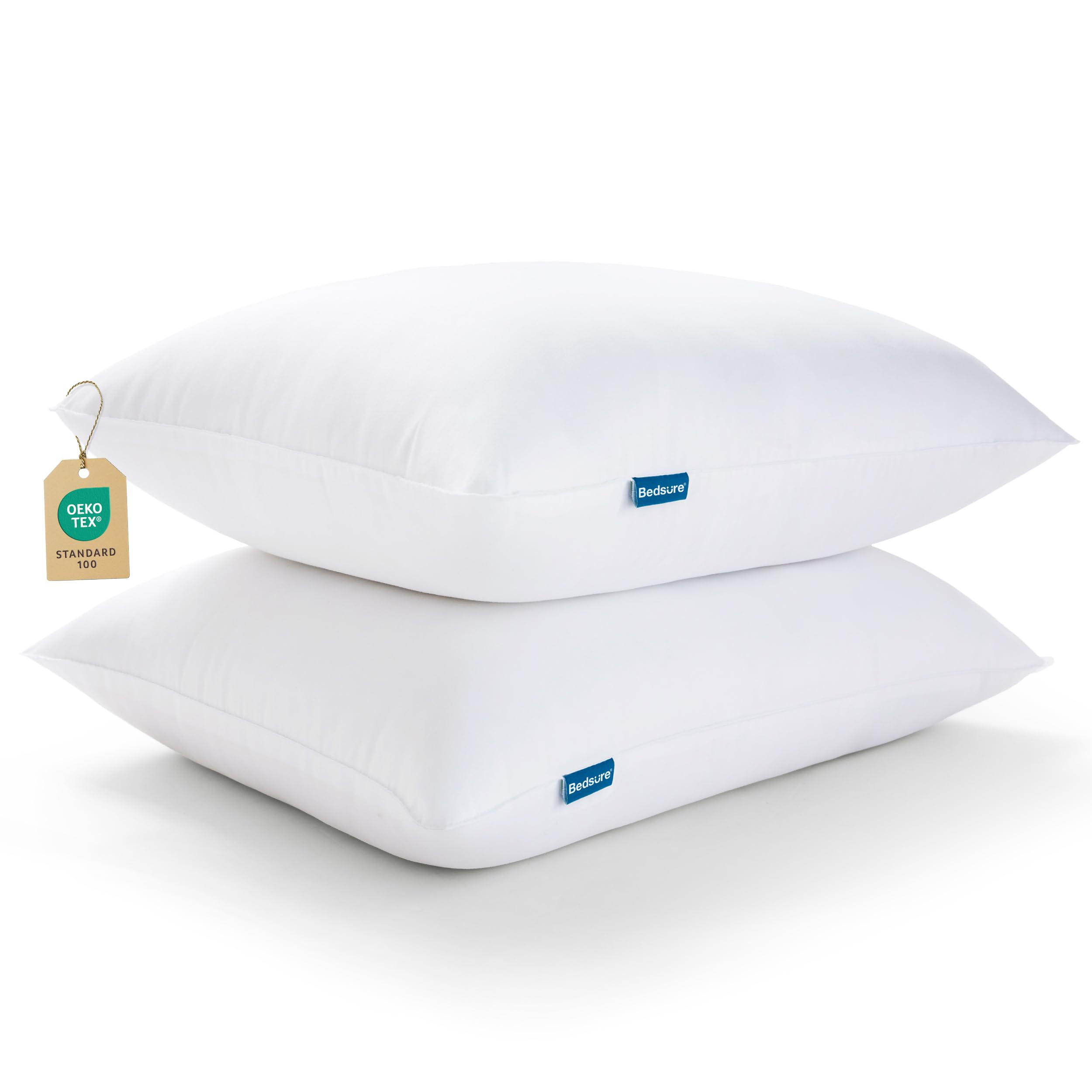 Bedsure Pillows Queen Size Set of 2 - Soft Bed Pillows for Sleeping 2 Pack, Fluffy and Supportive... | Amazon (US)