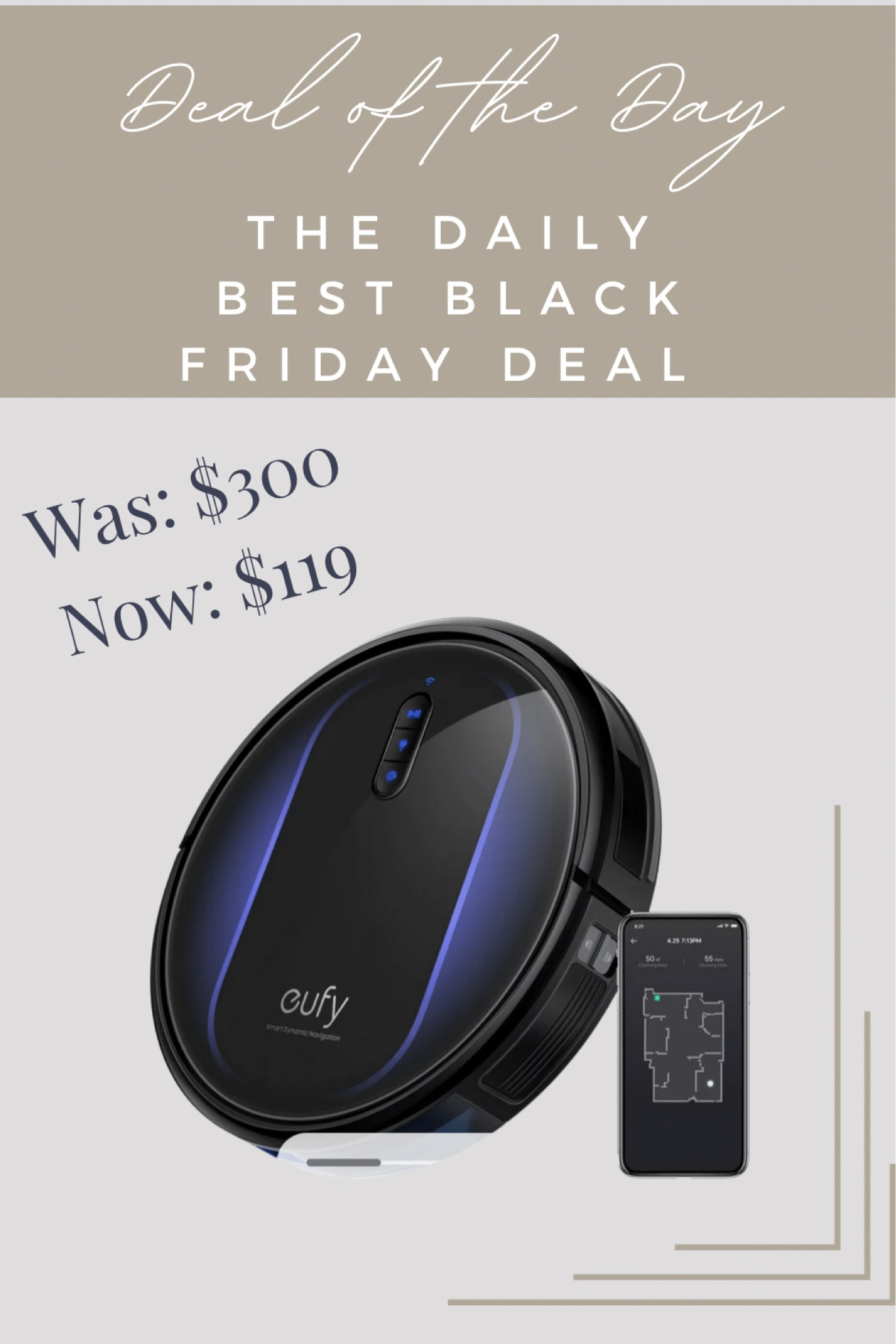Deal of the day. Walmart Black Friday sale. $200 off eufy vacuum. #walmarthome #walmartsale #walmartblackfridaysale #blackfridaysale #dealoftheday #walmart #robotvacuumsale #robotvacuum

#LTKsalealert #LTKCyberweek #LTKhome