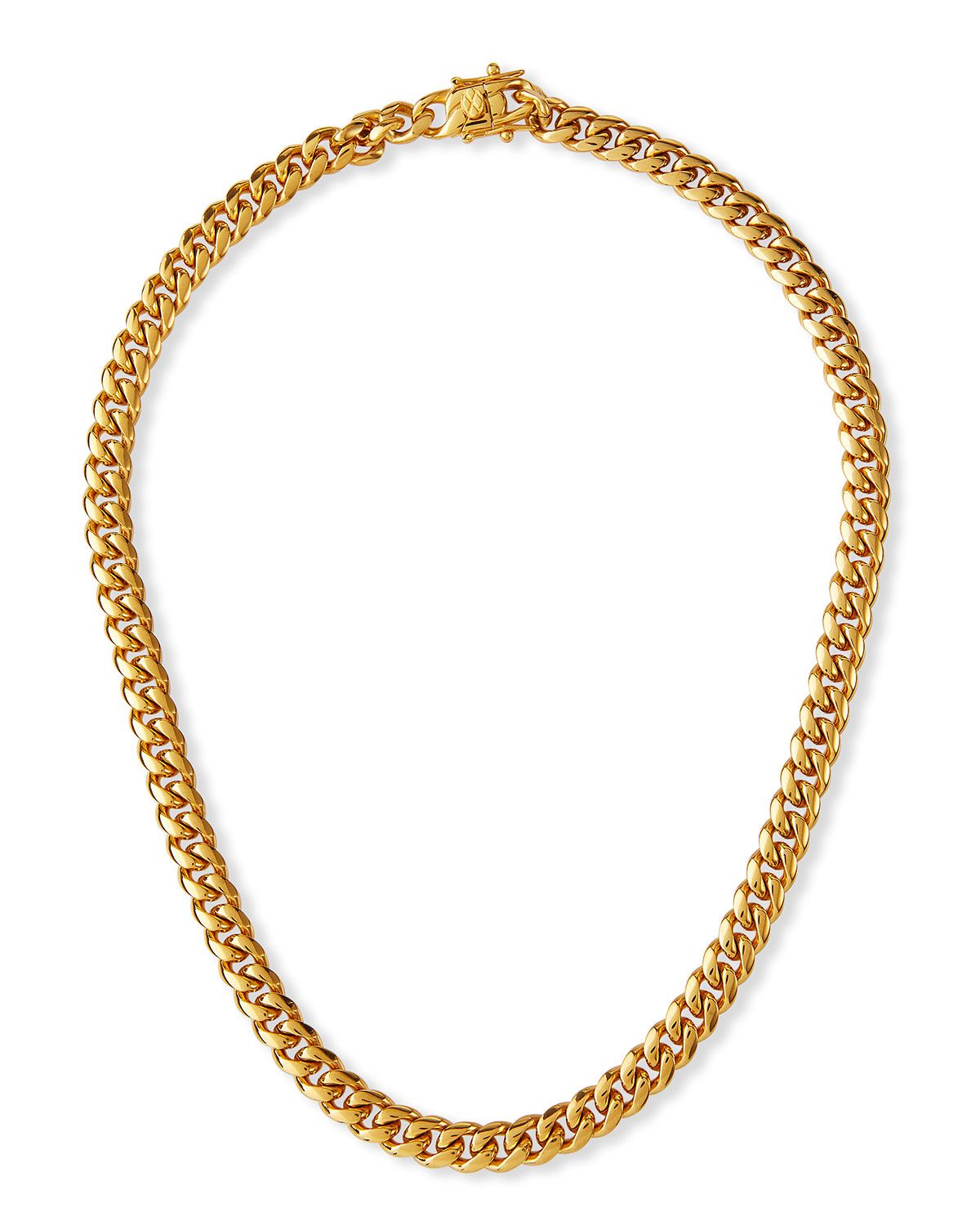 Ruth Curb Chain Necklace, 8mm | Neiman Marcus