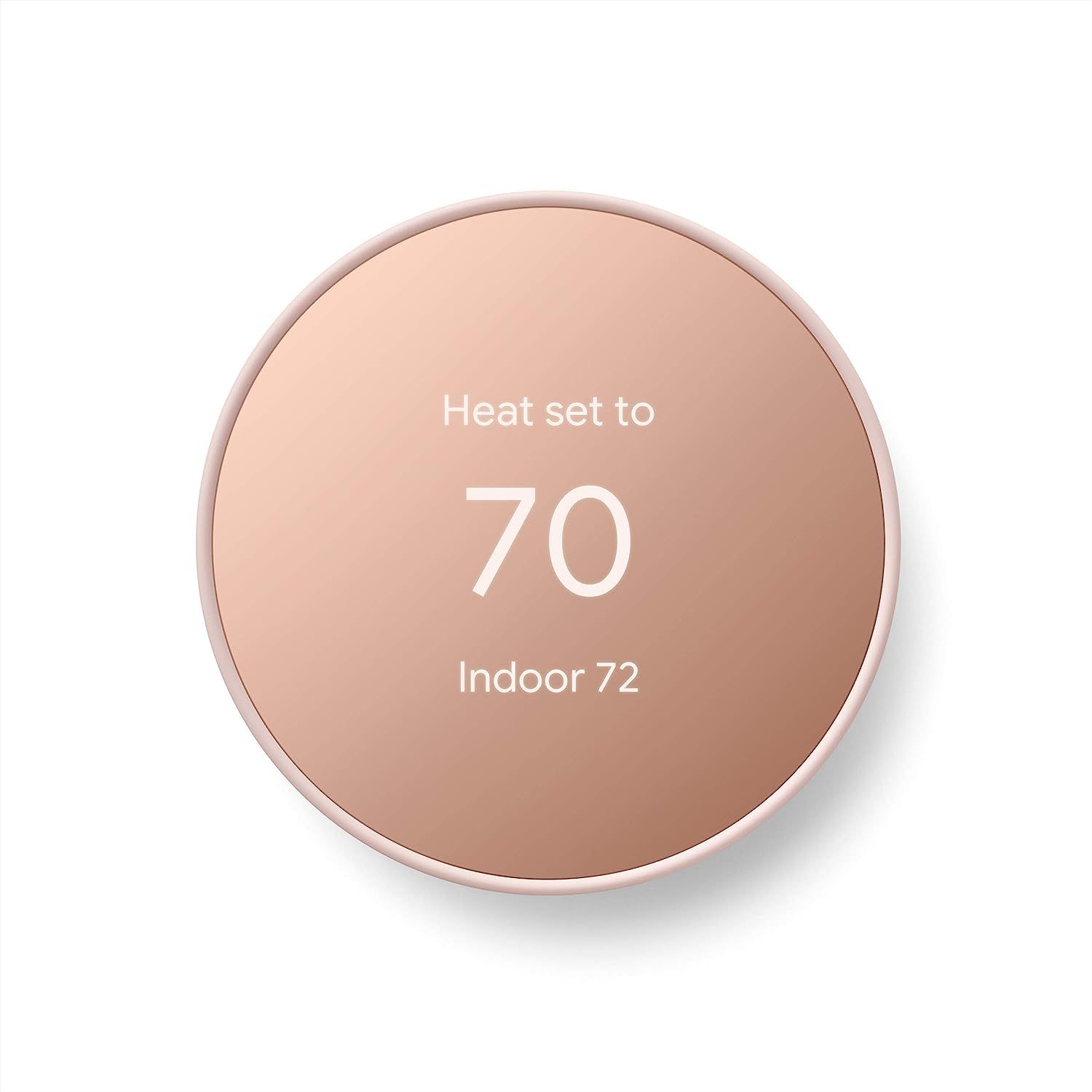 Google Nest Thermostat - Smart Thermostat for Home - Programmable Wifi Thermostat - Sand | Amazon (US)