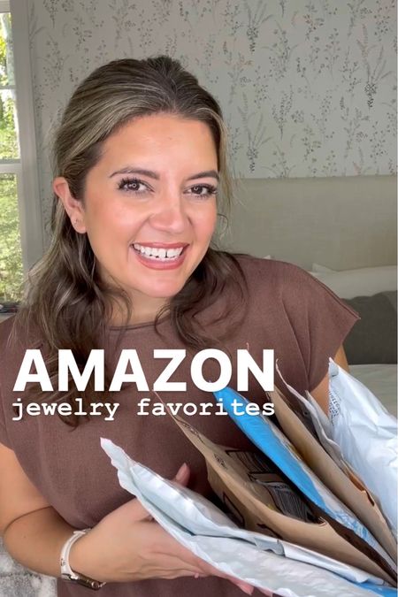 Amazon jewelry favorites! Amazon jewelry under $30. Gold jewelry, layering necklaces, dainty rings, earrings. 

#LTKfindsunder50 #LTKfindsunder100