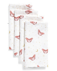 Set Of Four Cosmic Butterly Napkins | Marshalls
