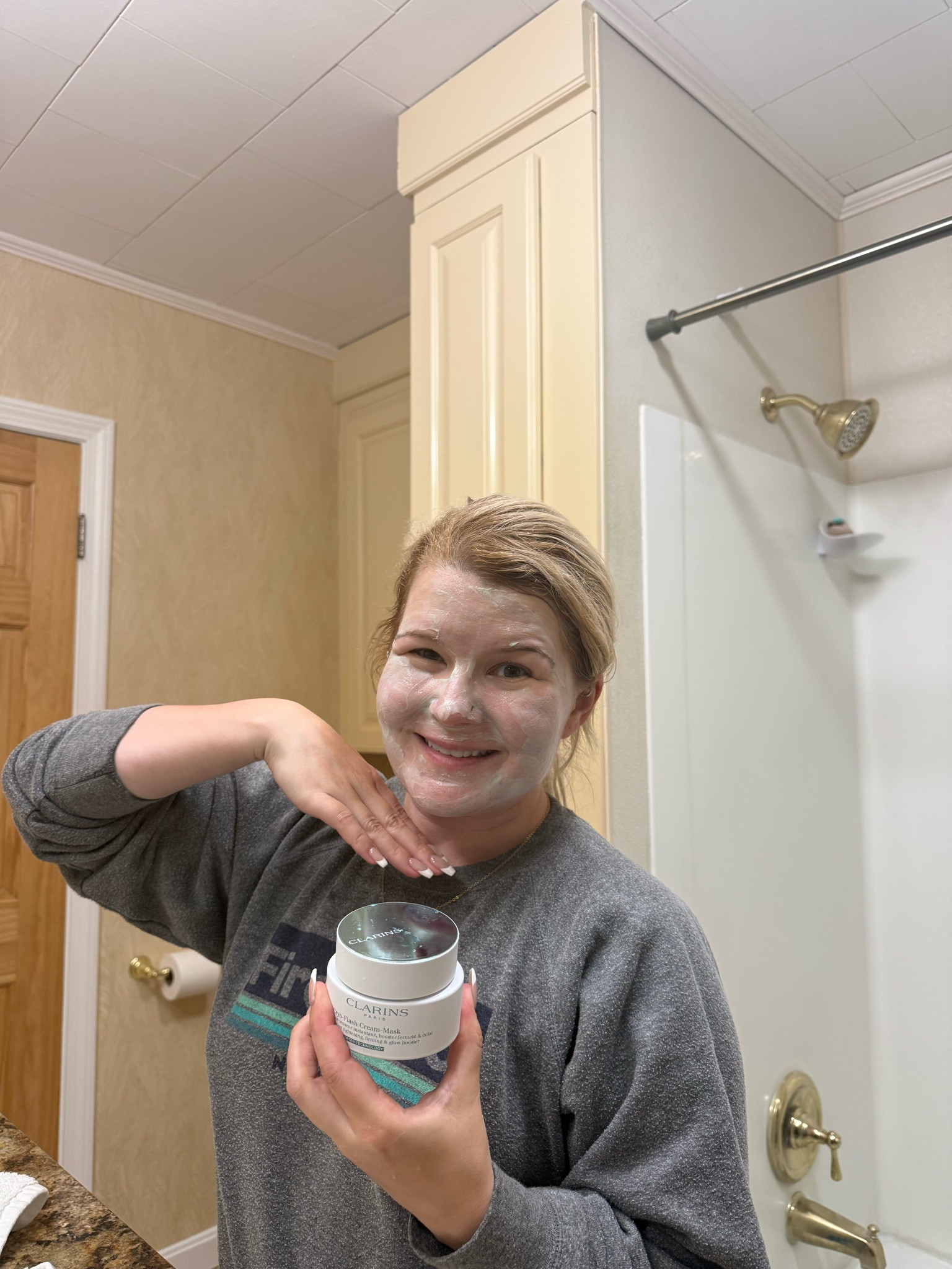 Face mask sunday featuring Clarins Cryo face mask.

#LTKPetite #LTKBeauty #LTKselfcare