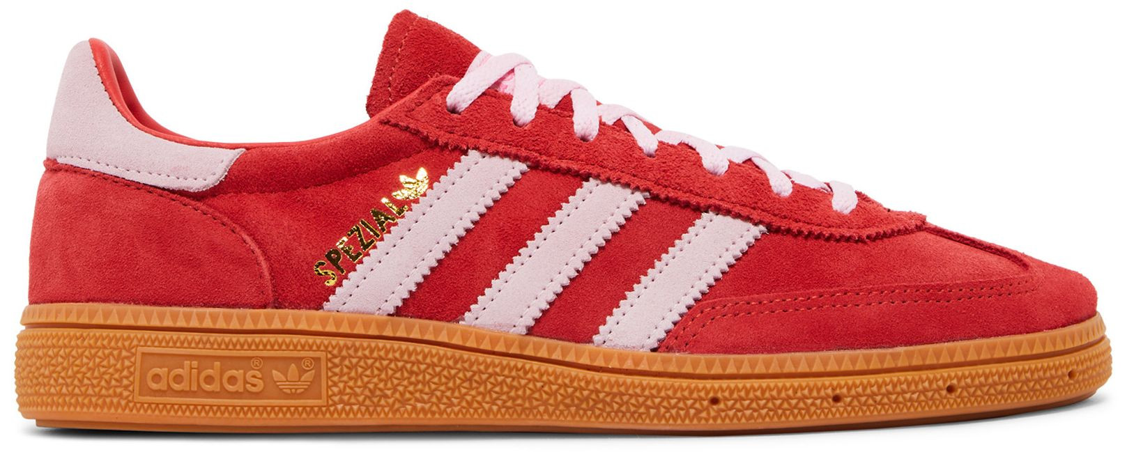 Buy Wmns Handball Spezial 'Bright Red Clear Pink' - IE5894 | GOAT | GOAT