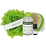 EcoTools Indulgent Bath Kit with Bubble Bath, Dry Body Brush, Loofah Bath Sponge, and Peppermint Ess | Amazon (US)
