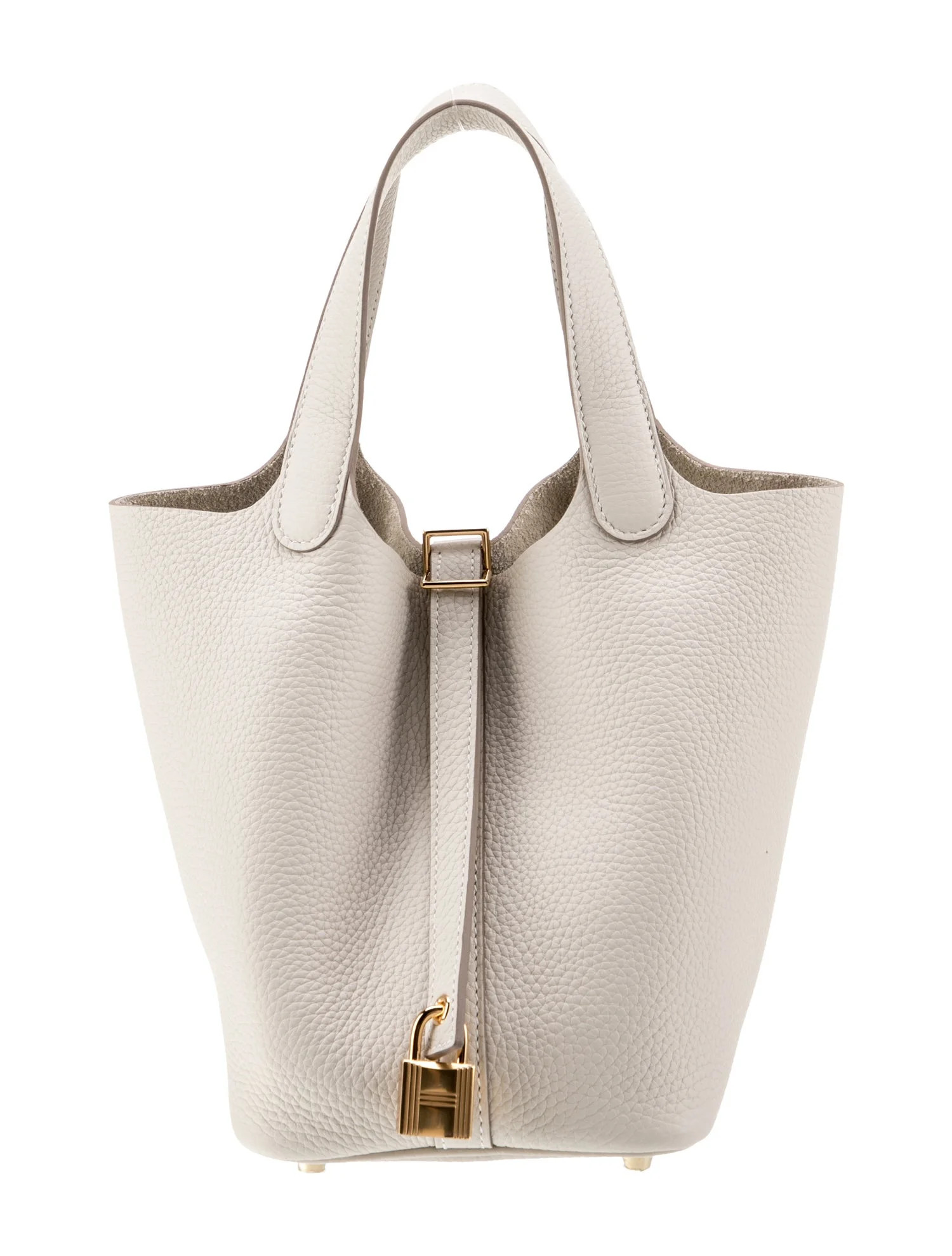 Hermès 2025 Clemence Picotin Lock 18 - Neutrals Handle Bags, Handbags - HER813443 | The RealReal | The RealReal