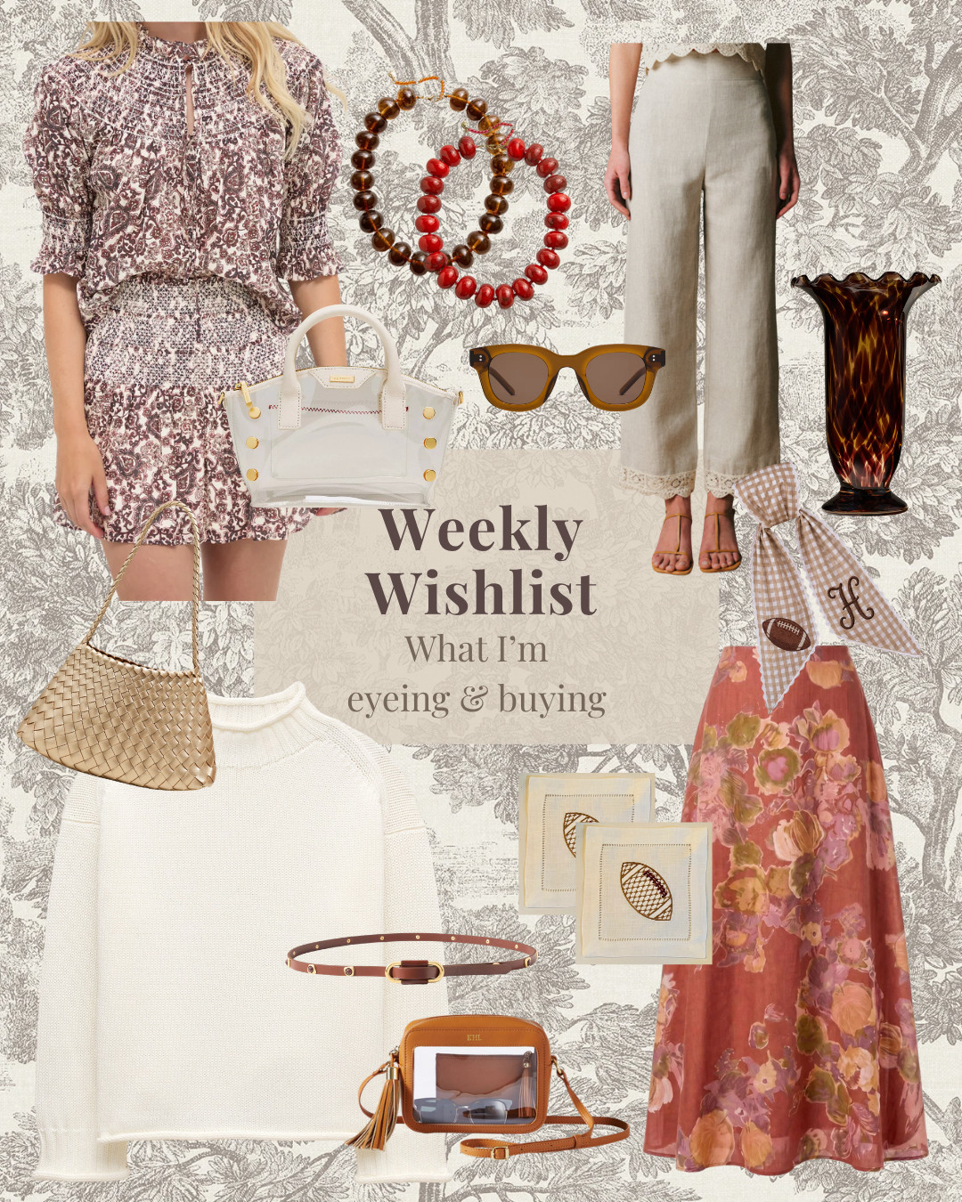 Weekly Wishlist!


Fall Fashion
Gameday
cotton set
fall set
skirt
sweater
fall purse 

 #LTKgrwm #LTKootd #LTKWorkwear