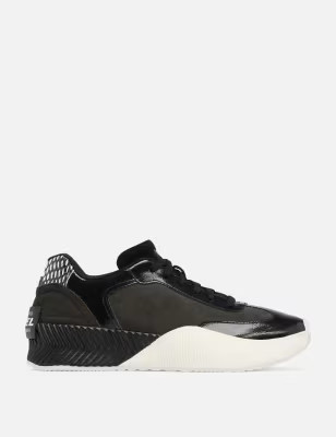 Ona Blvd Classic WP Leather Platform Trainers | Marks & Spencer (UK)