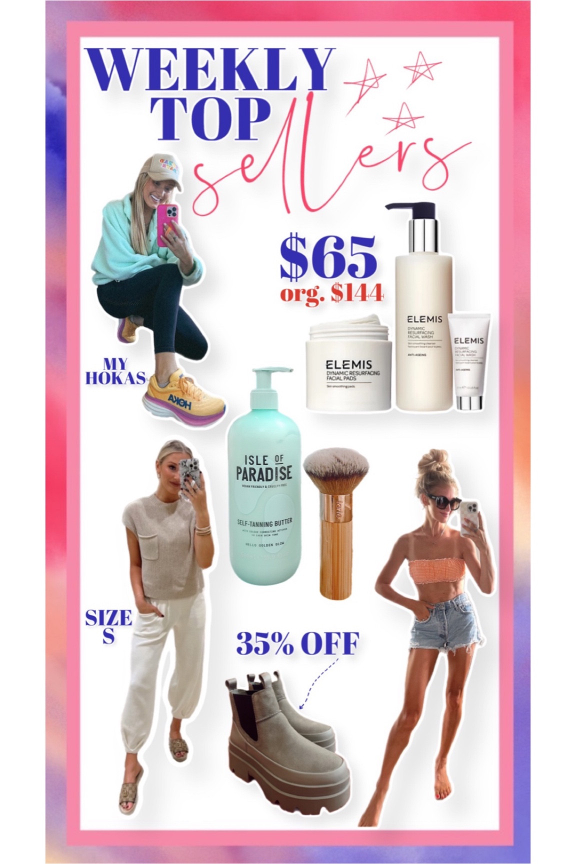 products y’all are loving!!

Tarte code: PEYTON 

Elemis / Use Code: NEWQVC30

#LTKsalealert #LTKstyletip #LTKunder50