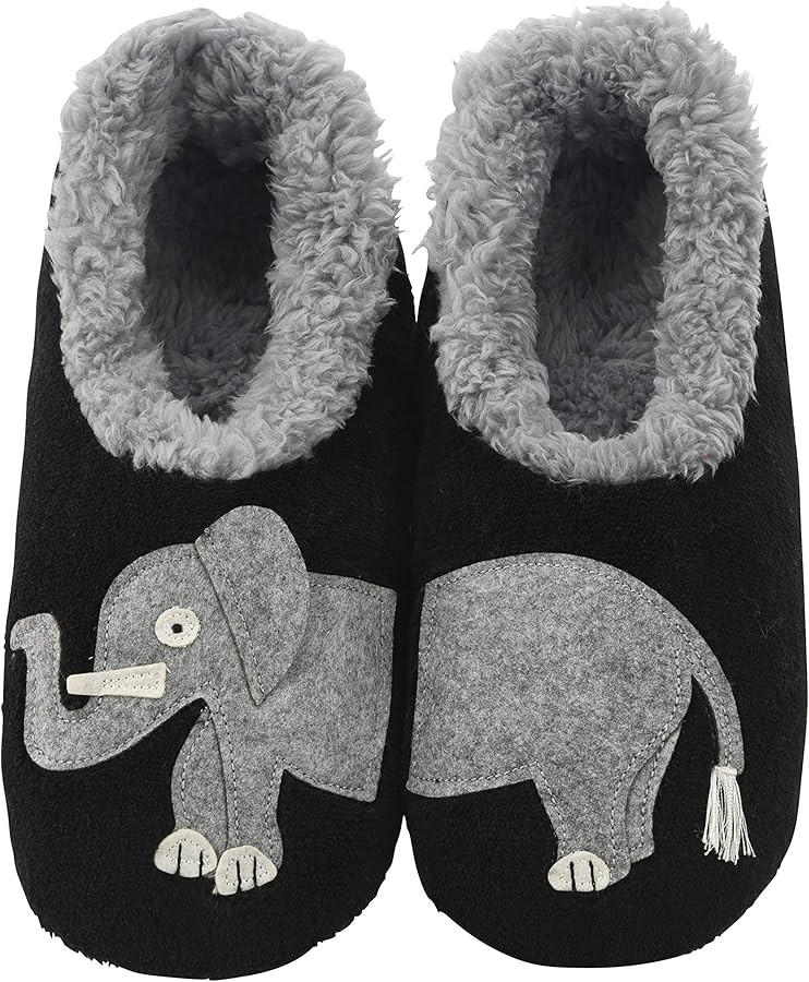 Snoozies Animal Slipper Socks for Women, Funny Animal and Fuzzy Slippers Soft Non-Slip with Sherp... | Amazon (US)