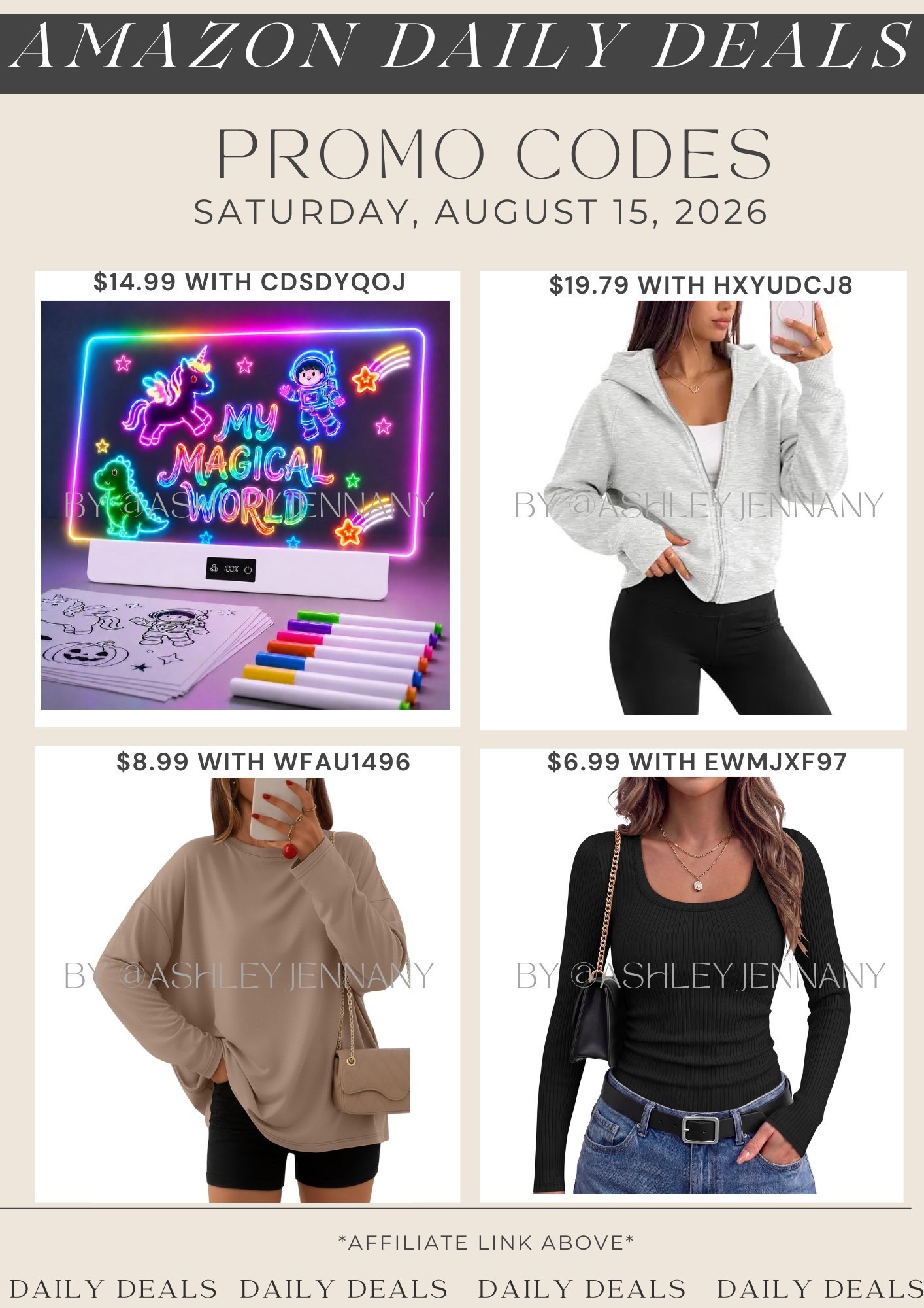 Amazon deals

#LTKSaleAlert #LTKMidsize #LTKSeasonal