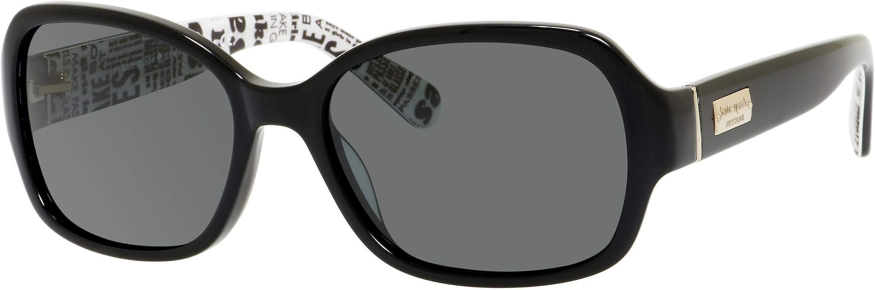 Kate Spade Akira/P/S Pillow Sunglasses for Women + BUNDLE with Designer iWear Eyewear Care Kit | Amazon (US)