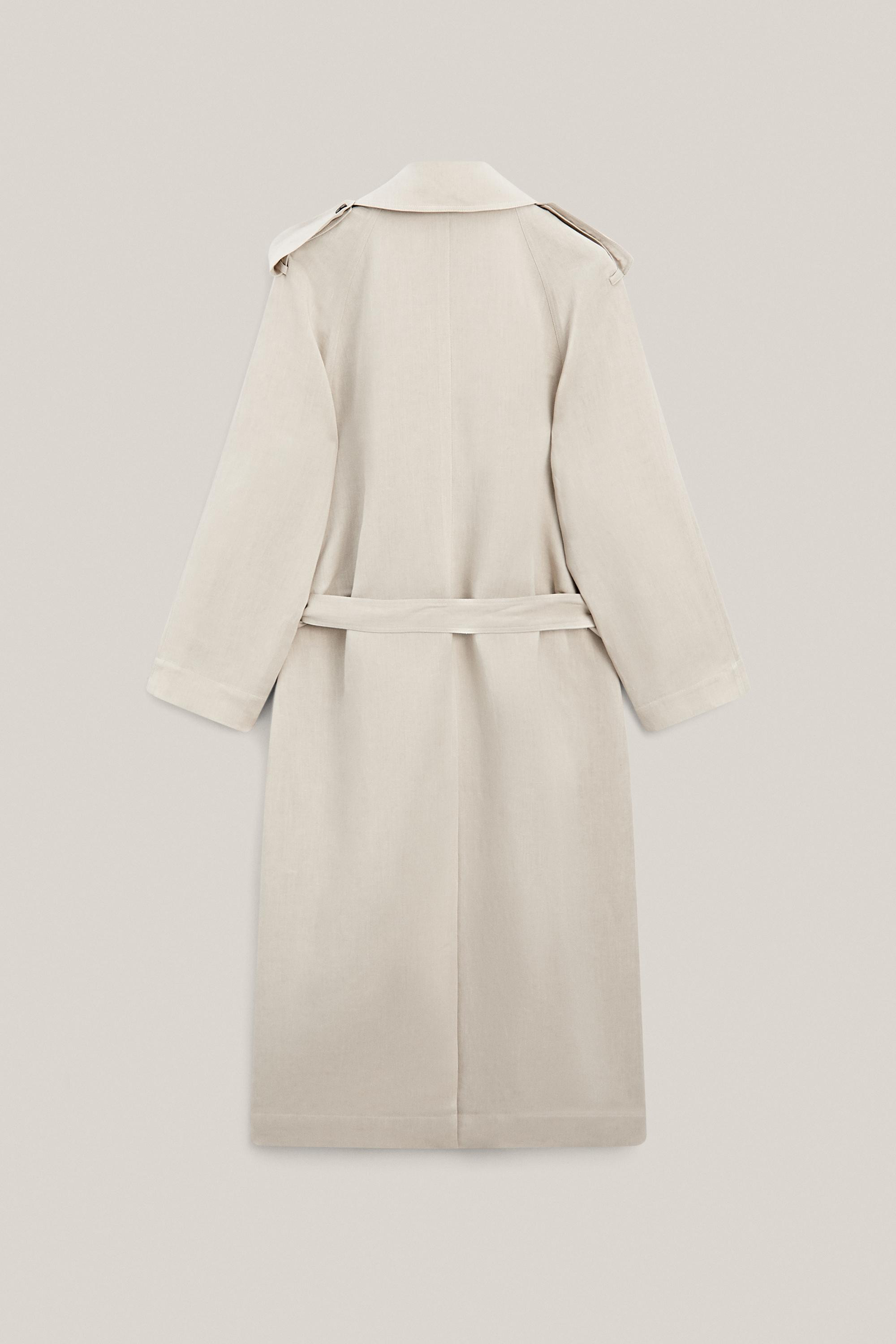VIEW LOOK
Oversize linen trench coat - Limited Edition

 £349  Colour:  Sand  Add to basket | Massimo Dutti UK
