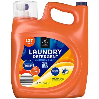 Member's Mark Liquid Laundry Detergent, Ultimate Clean Fresh Scent, 127 loads, 196 fl. oz. | Sam's Club