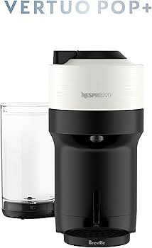 Nespresso Vertuo Pop+ Coffee and Espresso Maker by Breville, Coconut White | Amazon (US)