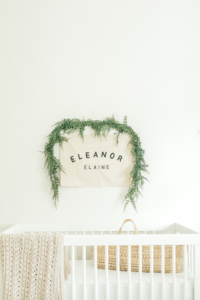 Custom Name Flag, Canvas Wall Hanging, City Flag, Personalized Nursery Name Banner, Hand Painted ... | Etsy (US)